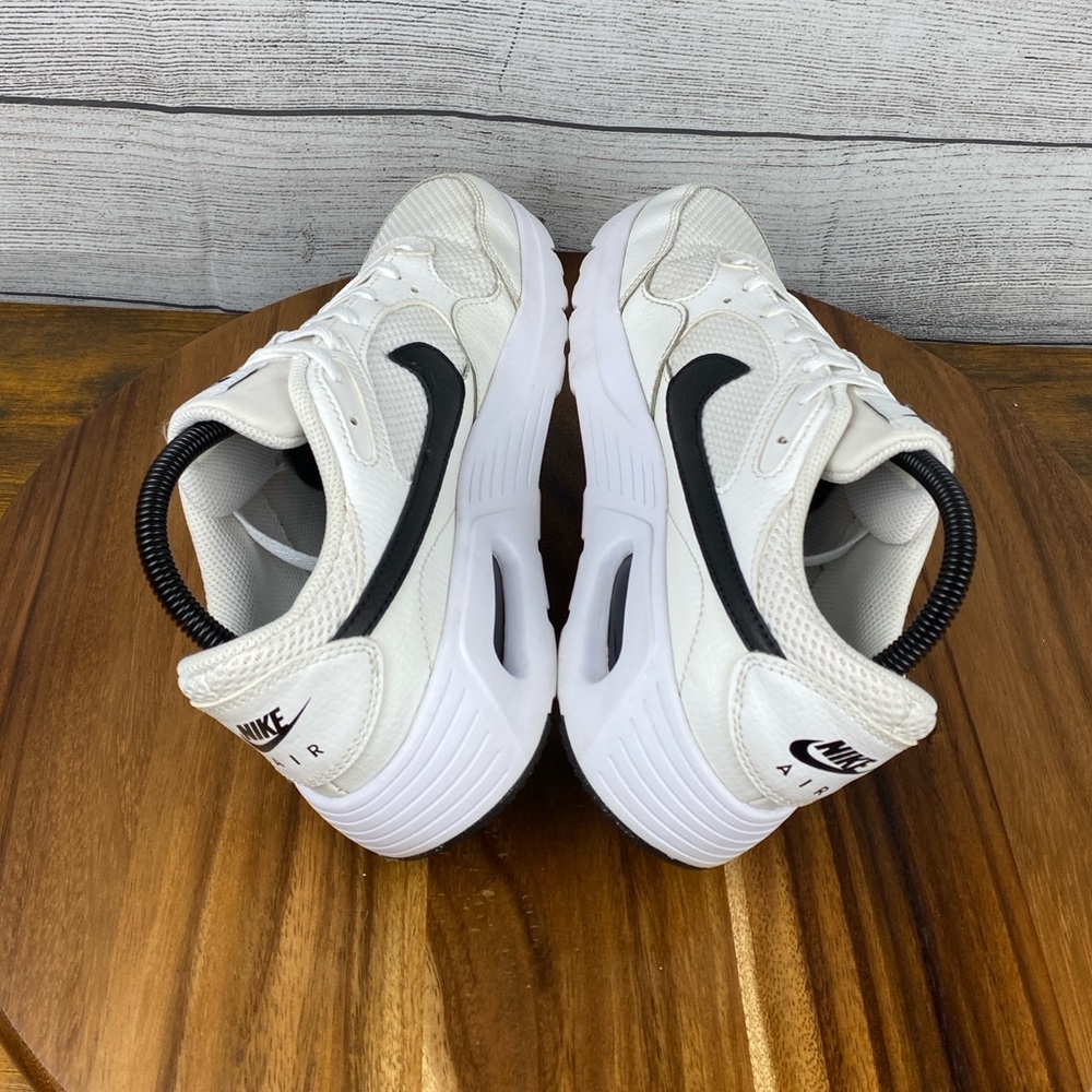 Nike Air Max SC White Black Shoes CZ5358-102 Youth Size 7 / Women’s Size 8.5 - Picture 9 of 12